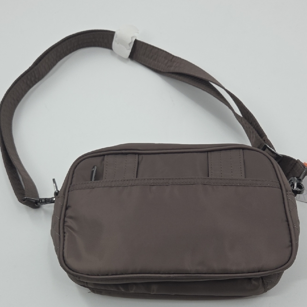 Lug Carousel Quilted Messenger Bag in Walnut NWT - Picture 8 of 16